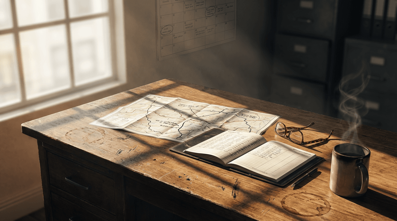 Delivery professional checking time before urgent expedited shipment departure
