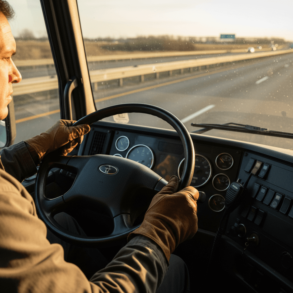 I285 TRANSPORT LLC driver operating cargo van on delivery route